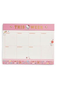 Hello Kitty Weekly Desk Pad