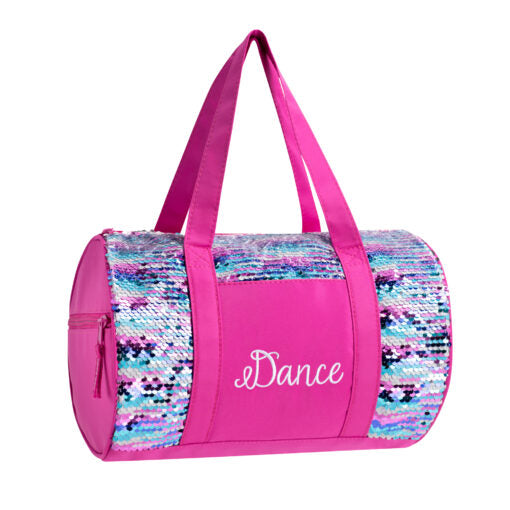 Striped Sequins Duffel