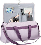 Convertible Garment Duffel - Heather Purple     