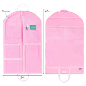 Pink Garment bag 40"