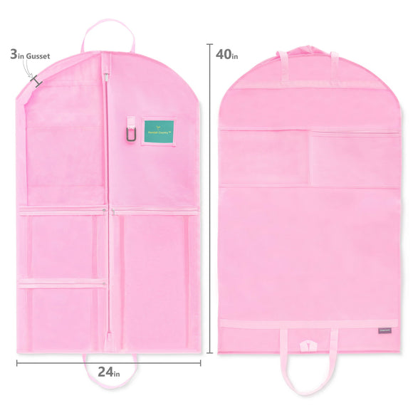 Pink Garment bag 40